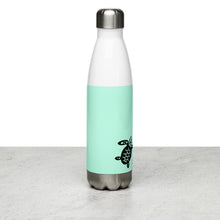 Load image into Gallery viewer, Stainless Steel Water Bottle with turtle design
